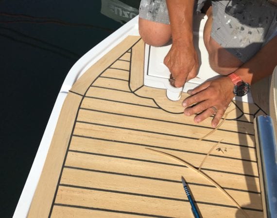 teak decking-plasdeck