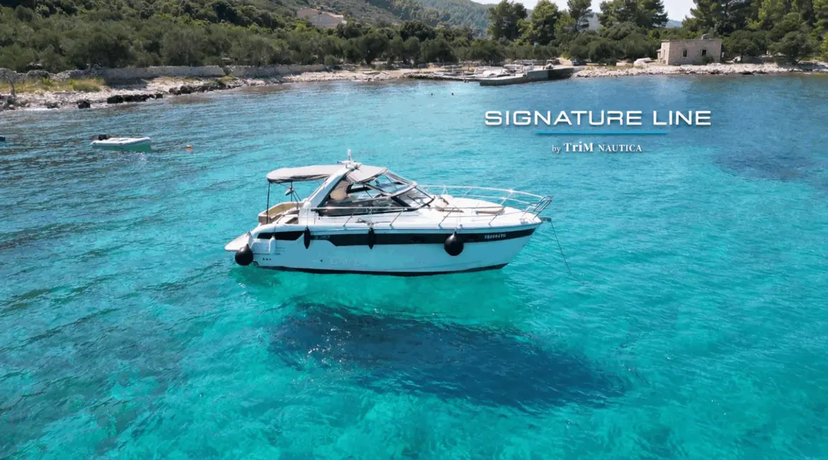 Bavaria S30 Signature Line motor yacht charter Croatia by triM Nautica