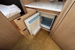 Interior cabin of Bavaria SR36