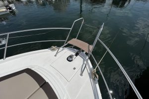 Sunbathing area at the bow of Bavaria SR36