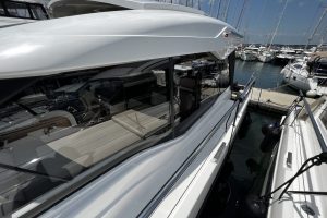 Bavaria SR36 motor yacht off the coast of Biograd na Moru