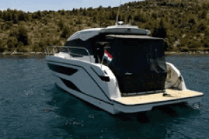 Bavaria SR38 motor yacht charter Croatia on the Adriatic Sea