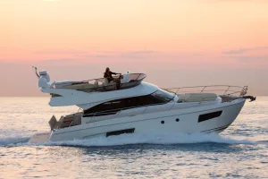 Bavaria Virtess 420 Fly cruising on the Adriatic Sea Croatia