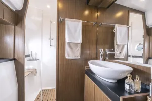 Bavaria Virtess 420 toilet marine bathroom